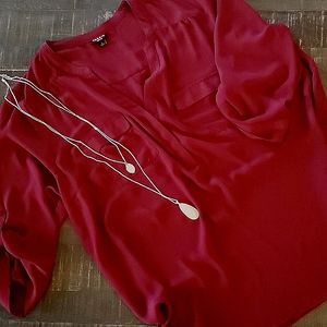 Torrid, harper style blouse size 1